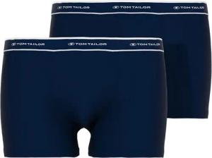 TOM TAILOR Boxershorts Kentucky (Packung, 2er Pack) weich, bequem, basic, eng, atmungsaktiv, Logobund, Baumwollmix