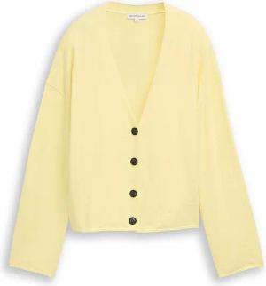 TOM TAILOR Cardigan gelb | S