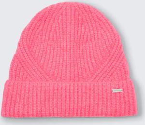 TOM TAILOR Damen Beanie Mütze, rosa, Uni, Gr. ONESIZE