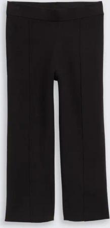 TOM TAILOR Damen Culotte Strickhose, schwarz, Uni, Gr. 44