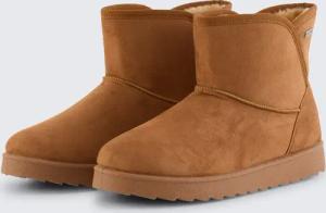 TOM TAILOR Damen Gefütterte Schneestiefel, braun, Uni, Gr. 39