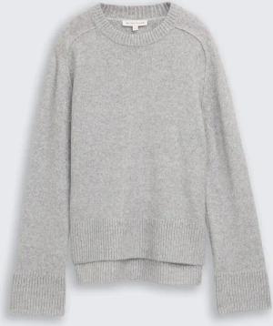 TOM TAILOR Damen Loose Fit Strickpullover, bunt, Meliert, Gr. XS