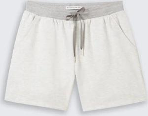 TOM TAILOR Damen Loungewear Sweat-Shorts, grau, Meliert, Gr. 3XL/46