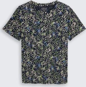 TOM TAILOR Damen Plus Size - T-Shirt mit Print, grün, Gemustert, Gr. 46