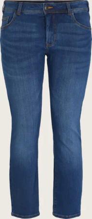 TOM TAILOR Damen Plus Size - TTPLUS SLIM Jeans, blau, Uni, Gr. 44