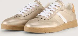 TOM TAILOR Damen Sneaker im Metallic-Look, gold, Uni, Gr. 36