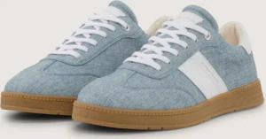 TOM TAILOR Damen Sneaker in Jeans-Optik, blau, Uni, Gr. 40