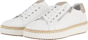 TOM TAILOR Damen Sneaker mit Bast-Detail, weiß, Uni, Gr. 36