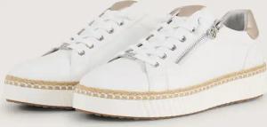 TOM TAILOR Damen Sneaker mit Bast-Detail, weiß, Uni, Gr. 39