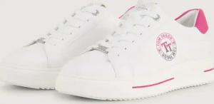 TOM TAILOR Damen Sneaker mit Logo-Print, weiß, Logo Print, Gr. 40
