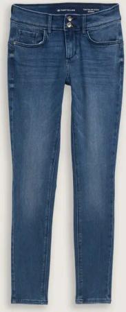 TOM TAILOR Damen TTALEXA SKINNY Jeans, blau, Uni, Gr. 32/32