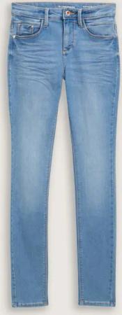 TOM TAILOR Damen TTALEXA SKINNY Jeans, blau, Uni, Gr. 33/32