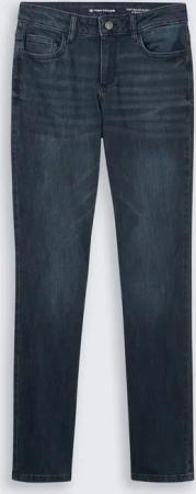 TOM TAILOR Damen TTALEXA STRAIGHT Jeans, blau, Uni, Gr. 30/32