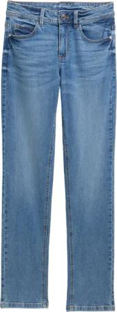 TOM TAILOR Damen TTALEXA STRAIGHT Jeans, blau, Uni, Gr. 34/30