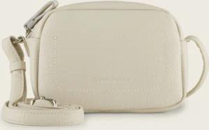 TOM TAILOR Damen TTELIS Umhängetasche mit Ziernaht, weiß, Uni, Gr. ONESIZE