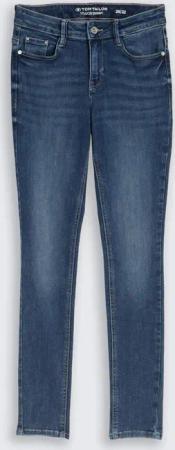 TOM TAILOR Damen TTLUCIE SKINNY Jeans, blau, Uni, Gr. 31/32