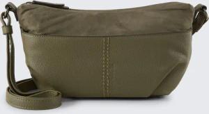 TOM TAILOR Damen TTMIHA Umhängetasche mit Material-Mix, grün, Uni, Gr. ONESIZE