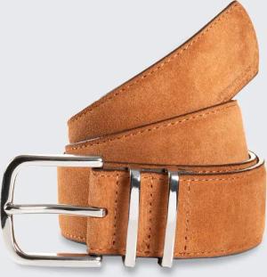 TOM TAILOR Damen TTMILLIE Ledergürtel mit abgerundeter Dornschließe, braun, Uni, Gr. 95