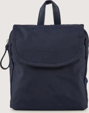 TOM TAILOR Damen TTSANSA M Rucksack mit Überschlag, blau, Uni, Gr. ONESIZE