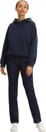 TOM TAILOR Gerade Jeans "Alexa Straight" mit Kontrastnähten