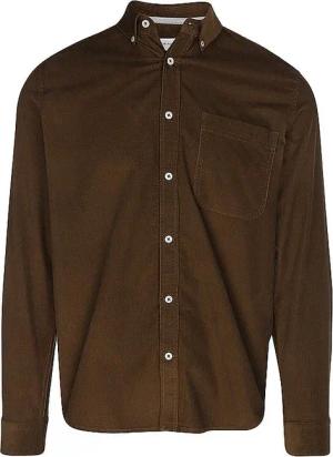 TOM TAILOR Hemd Regular Fit braun | XXL