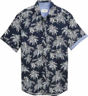 TOM TAILOR Hemd Regular Fit  dunkelblau | S