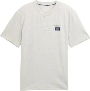 TOM TAILOR Henleyshirt mit Logo-Label