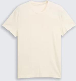 TOM TAILOR Herren Basic Fitted T-Shirt, braun, Uni, Gr. S