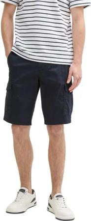 Tom Tailor Herren Cargo Short REGULAR PRINTED CARGO SHORTS - Mid Waist Regular Fit