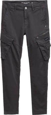 Tom Tailor Herren Cargohose TAPERED SWEAT CARGO - Mid Waist - Tapered Fit