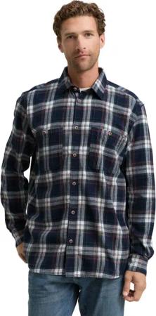 Tom Tailor Herren Freizeithemd COMFORT CHECKED SHIRT - Relaxed Fit