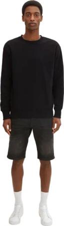 Tom Tailor Herren Jeans Short JOSH Regular Fit - Grau - Blau