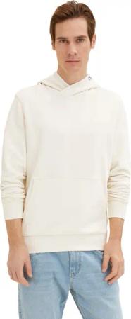 Tom Tailor Herren Kapuzenpullover Hoodie STRUCTURED LINING - Regular Fit