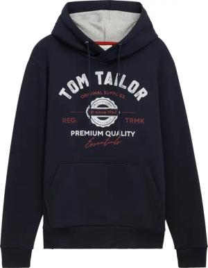 Tom Tailor Herren Kapuzenpullover PRINT - Regular Fit