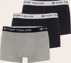 TOM TAILOR Herren Kurze Boxershorts im 3er-Pack, grau, Uni, Gr. XL/7