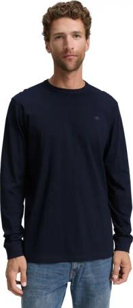 Tom Tailor Herren Langarmshirt BASIC LONGSLEEVE - Regular Fit