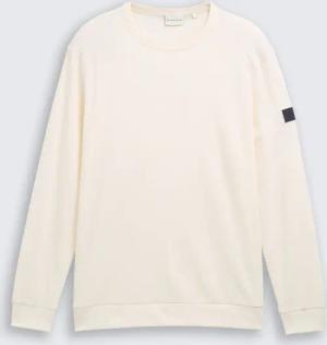 TOM TAILOR Herren Langarmshirt mit Waffelstruktur, braun, Uni, Gr. M