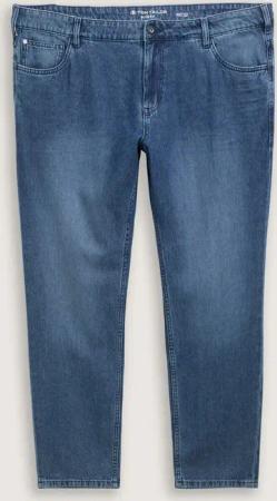 TOM TAILOR Herren Plus Size - TTPLUS REGULAR Jeans, blau, Uni, Gr. 40/32
