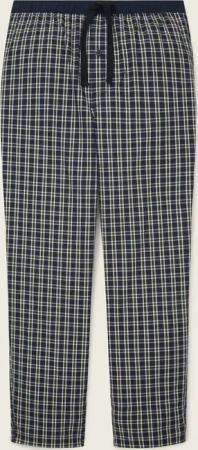 TOM TAILOR Herren Pyjama-Hose aus Baumwolle mit Karomuster, grün, Kariert, Gr. 54