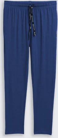 TOM TAILOR Herren Pyjama-Hose in Melange-Optik, blau, Meliert, Gr. 54