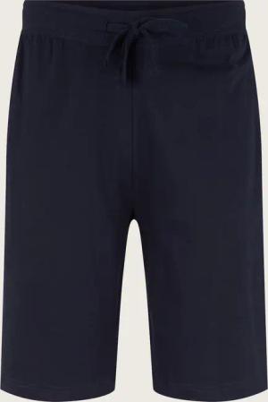 TOM TAILOR Herren Pyjama-Shorts aus Jersey-Material, blau, Logo Print, Gr. 56/XXL
