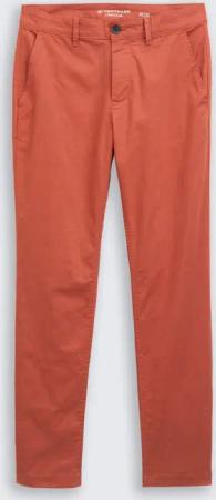 TOM TAILOR Herren Regular Fit Chino Hose, rot, Uni, Gr. 30/34