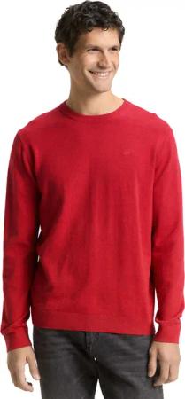Tom Tailor Herren Rundhals Pullover BASIC CREWNECK KNIT - Relaxed Fit