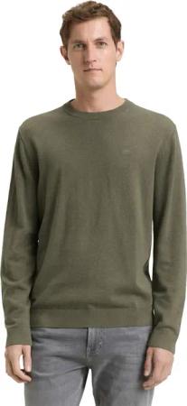 Tom Tailor Herren Rundhals Pullover BASIC CREWNECK KNIT - Relaxed Fit