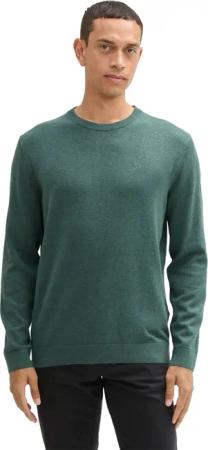 Tom Tailor Herren Rundhals Pullover BASIC CREWNECK KNIT - Relaxed Fit
