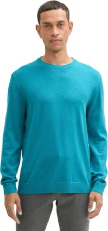 Tom Tailor Herren Rundhals Pullover BASIC CREWNECK KNIT - Relaxed Fit