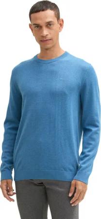 Tom Tailor Herren Rundhals Pullover BASIC CREWNECK KNIT - Relaxed Fit