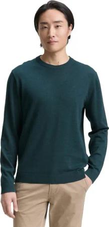 Tom Tailor Herren Rundhals Pullover BASIC CREWNECK KNIT - Relaxed Fit
