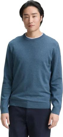 Tom Tailor Herren Rundhals Pullover BASIC CREWNECK KNIT - Relaxed Fit