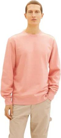 Tom Tailor Herren Rundhals Pullover PRINTED CREWNECK - Regular Fit